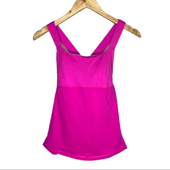 lululemon Track & Train Raspberry Glo Light Tank - Picture 2 of 3